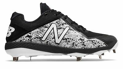 New Balance Low-cut 4040v4 Pedroia Metal Baseball Cleat Mens Shoes Black With