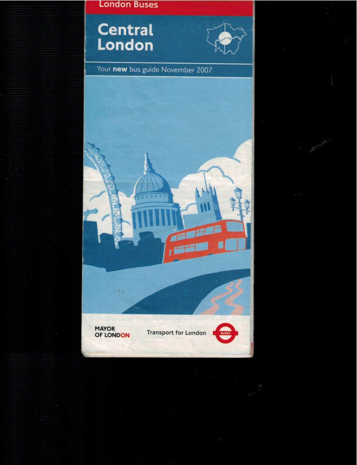 Central London Map And Bus Guide