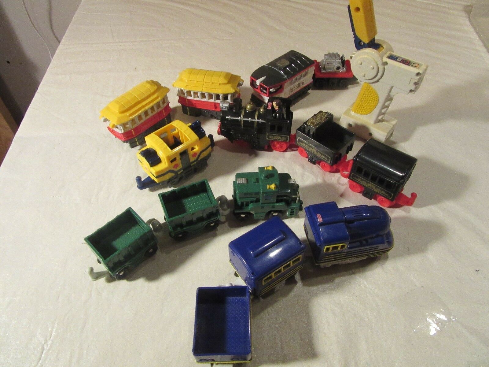Fisher-price Geotrax Remote Push Trains Vehicles Your Choice See Below