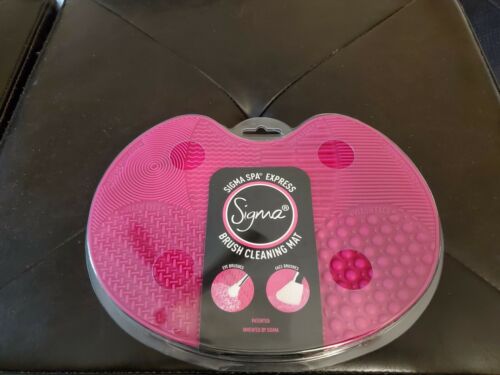 New - Sigma Spa Express Silicone Brush Cleaning Mat